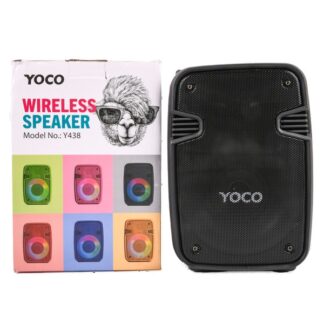 Led Wireless Speaker 9X6X6" Asst Colors