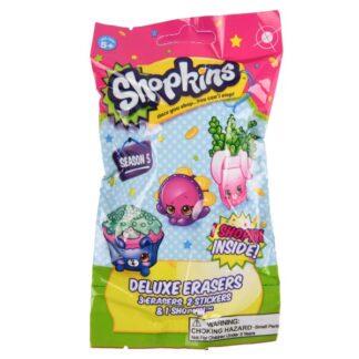 Shopkins 3 Eraser, 2 Sticker & Shopkin