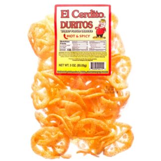 El Cerdito Wheat Flour Snack Wheels Hot & Spicy 3 Oz