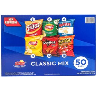 Frito Lay Variety Pack 50 Ct Single Serve Classic Mix Asst 1 Oz