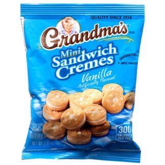 Grandmas Mini Cookies Vanilla Creme 2.12 Oz