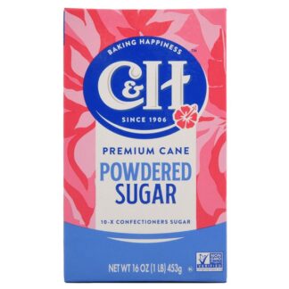 C&H Powdered Sugar 1 Lb Box
