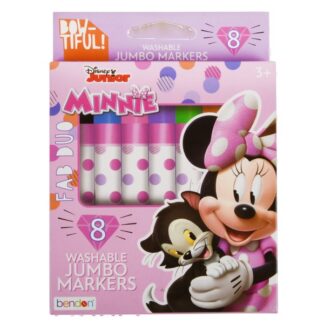 Jumbo Markers "Minnie Mouse" 8 Ct