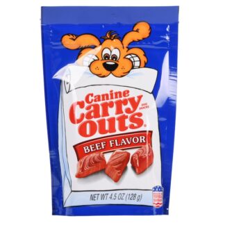 Dog Treat Canine Carry Outs Beef 4.5 Oz