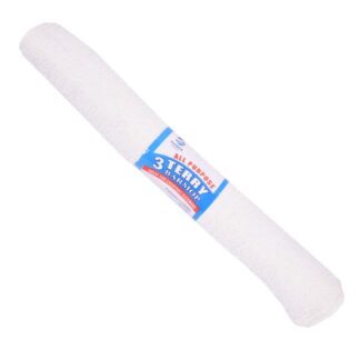 Bar Mops 3 Pk 16"X19" White 100% Cotton