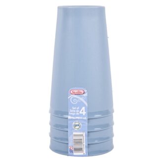 Sterilite Tumblers 4Ct20 Oz Washed Blue