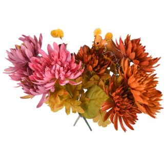 Artificial Flower Cinerania Daisy 2 Asst Colors
