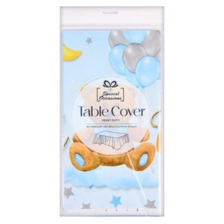 Angels Craft "It'S A Boy" Babyshower Tablecloth 54"X108"