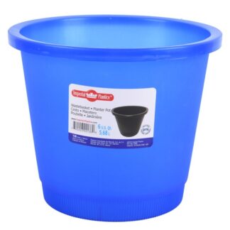 6Qt Wastebasket Asst Colors