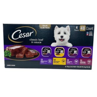 Cesar Dog Food Classic Loaf In Sauce Variety Pack 3.5 Oz