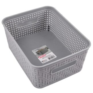 Sterilite Small Basket Cement Color