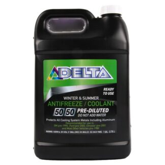 Delta 50/50 Antifreeze Coolant 1 Gal Prediluted Conventional Green