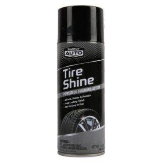 Simply Auto Tire Shine Foam Spray 13.5 Oz