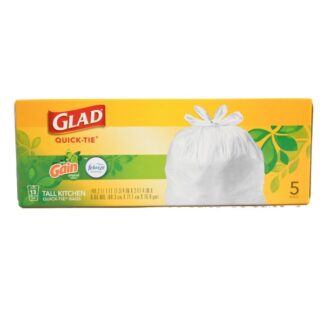 Glad Tall Kitchen Gain Original Odor Shield 13 Gallon 5Ct