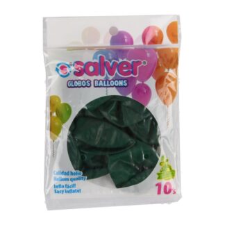 Salver Balloons Standard Eucalypto Green 12In 10Pk