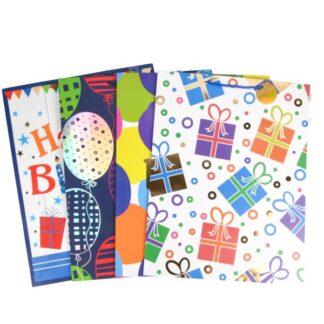Happy Birthday Gift Bag Asst Theme Jumbo 55X42.6X16 Cm
