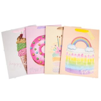 Happy Birthday Gift Bag Asst Theme Xl 42X31X12 Cm