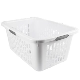 Sterilite Laundry Basket White 2 Bushel