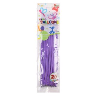 Trico Solid Latex Magic Balloons 25 Ct 1.5"X45" Lavender