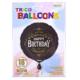 Trico 18" Happy Birthday Balloon 'Aged To Perfection'