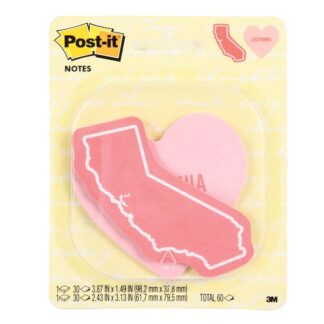 Post It Notes "Heart" California