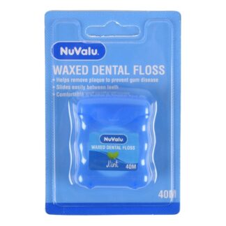 Nuvalu Dental Floss Tape Mint Scent 40M
