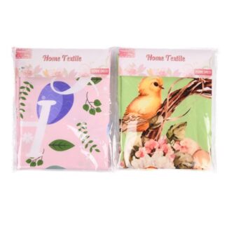 Table Cloth Polyester Rect. 54 X 72" W/Print & Asst Clr