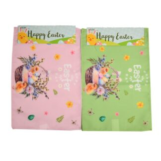 Table Mat Set Polyester Rect. 30 X 45Cm W/Print & Asst Clr