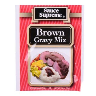 Sauce Supreme Brown Gravy Mix 24 0.87 Oz