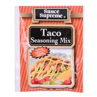 Sauce Supreme Taco Seasoning 24 1.25 Oz