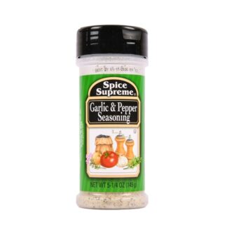 Spice Supreme Garlic & Pepper Seasoning 12 / 5.25 Oz