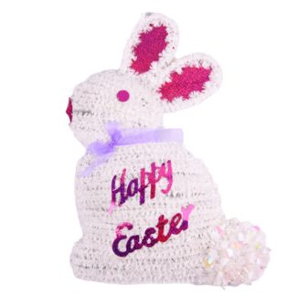 He Easter Tinsel Bunny