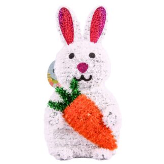 He Easter Tinsel 3D Bunny