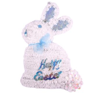 He Easter Tinsel Bunny