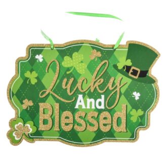 Hk St. Patrick'S Day Paper Wreath