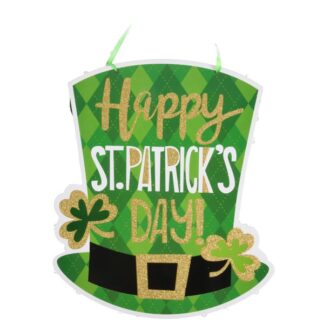 Hk St. Patrick'S Day Paper Wreath