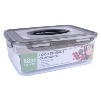 Plastic Food Container With Handle 2.6L