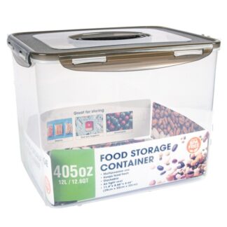Plastic Food Container With Handle 12L