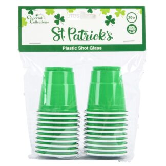 Hk St. Patrick'S Shot Glass 20Pk