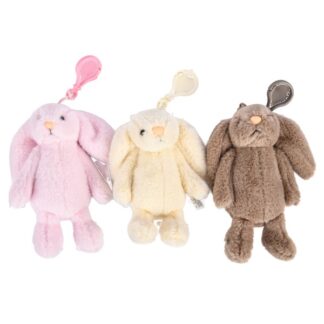 My Lovely Shasha Rabbit Mideum (3 Color, Brown, Ivory, Pink)