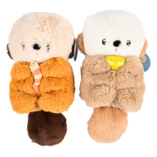 Sea Otter Brother & Sister 25Cm (2 Style, Sea Otter Brother&Sistter Cookie, Yulmu)