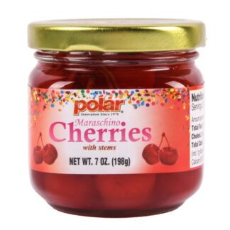 Polar Maraschino Cherries 7 Oz W Stem
