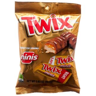Twix Minis 2.43 Oz Peg Pk