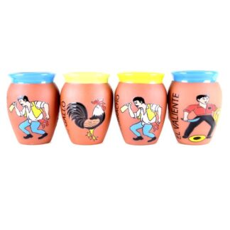 Cantarito Tumbler Loteria Asst Designs 12-Oz