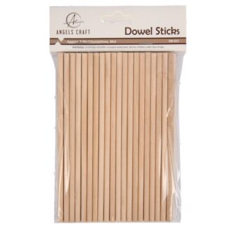 Angels Craft Dowel Stick 40Ct 5.9In.