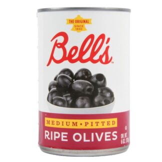 Bell Black Olives 6 Oz Pitted Medium