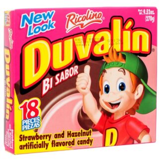 Ricolino Duvalin 18 Ct Strawberry & Hazelnut