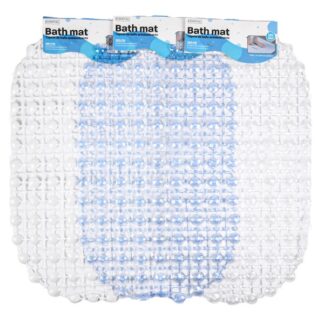 Bath Mat Pvc 14X26" 3 Asst Color