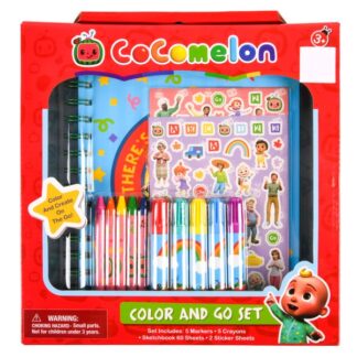 Cocomelon Color & Go Stationary Set