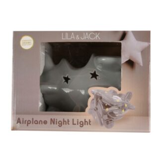 Night Light Ceramic "Air Plane" Battery Operated